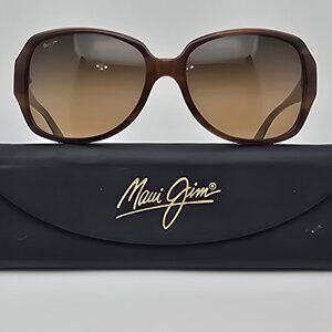 Maui Jim Ilima MJ-759-61 Cat Eye Black Tortoise Sunglasses Gray Polarized Lenses Maui Jim Ilima MJ-759-61 Women main image 4